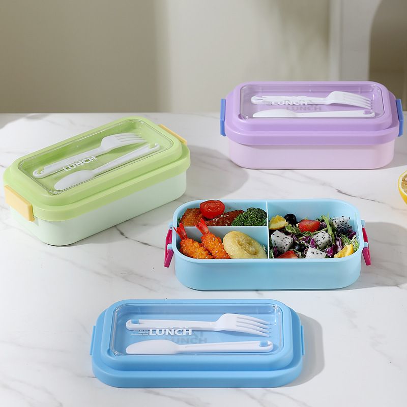 Wholesale 304 Stainless Steel Bento Lunch Box, for School and Office, Minimalist