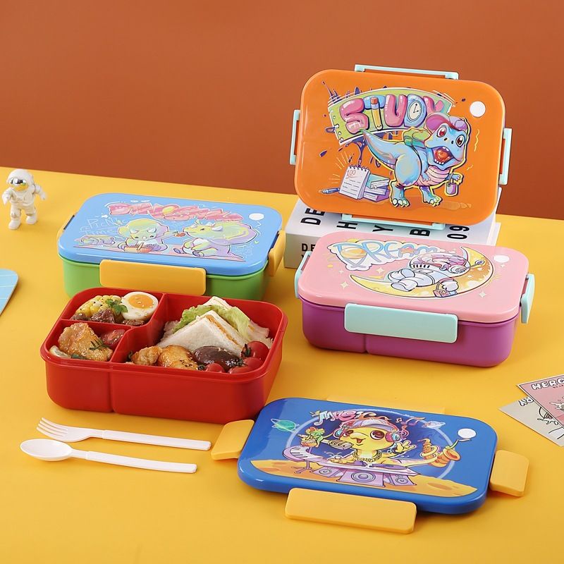 Wholesale Plastic Bento Lunch Box, for School and Office