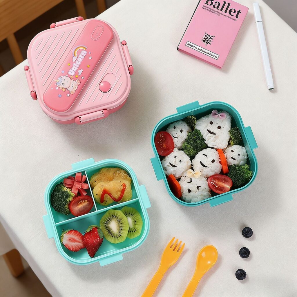 Wholesale Plastic Bento Lunch Box, for School and Office