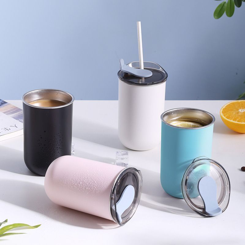 Wholesale Stainless Steel Kids Water Cup, Cute Portable Drinking Cup