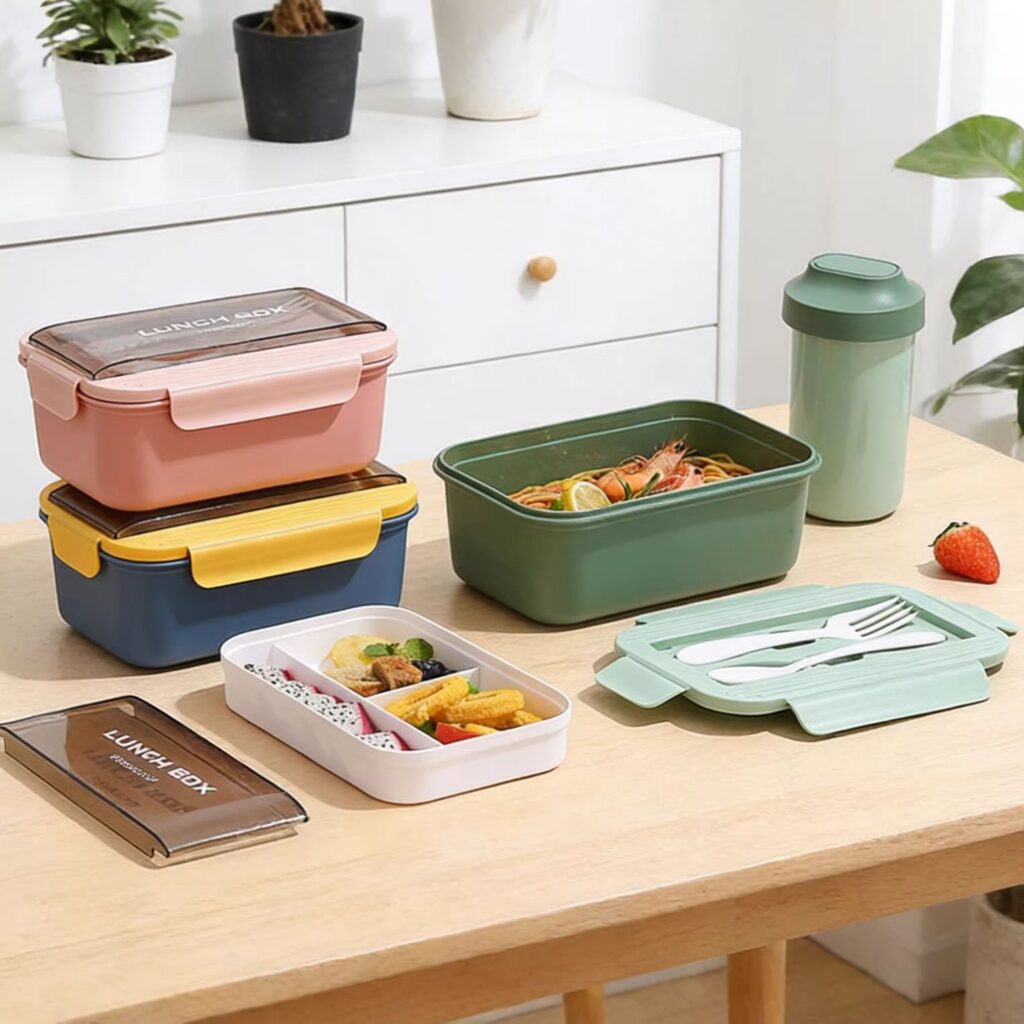 Wholesale 304 Stainless Steel Bento Lunch Box, for School and Office