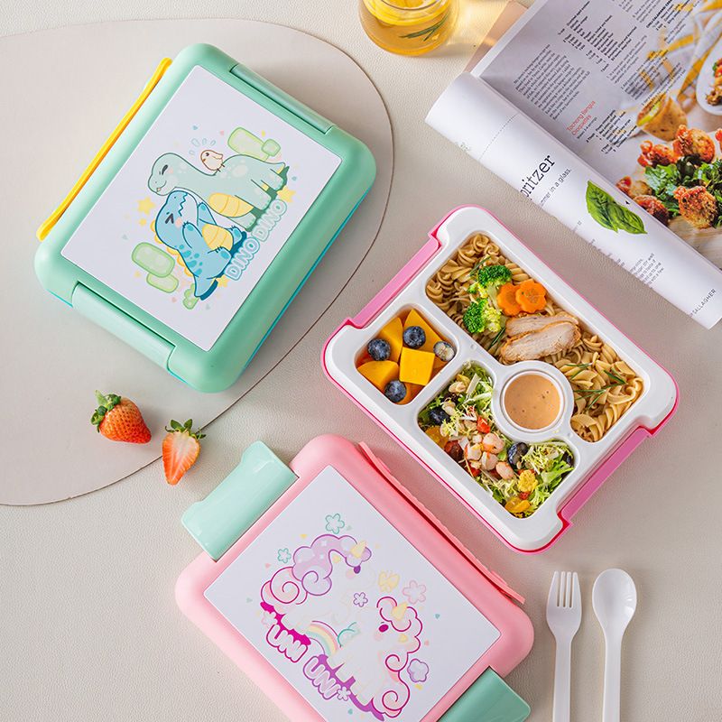 Wholesale PP+ Silicone Bento Lunch Box, Portable Meal Prep Container