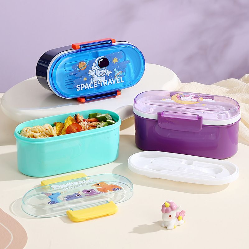 Wholesale Plastic Bento Lunch Box, for School and Office