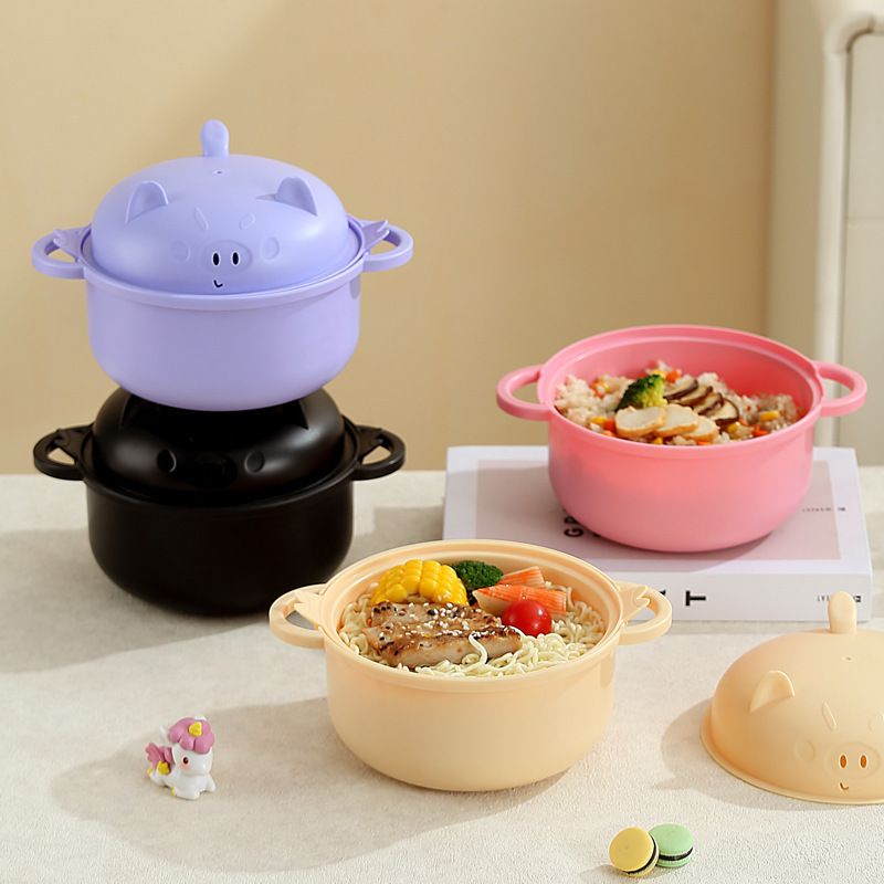 Wholesale Plastic Tableware Set, Cartoon Cutlery Set for Daily Use