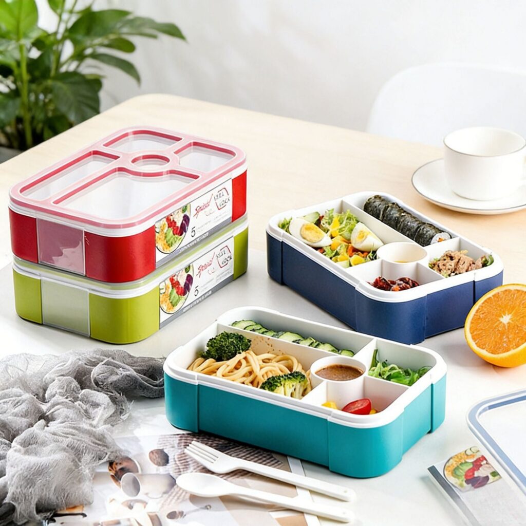 Wholesale PP+ Silicone Bento Lunch Box, for Travel and Picnics