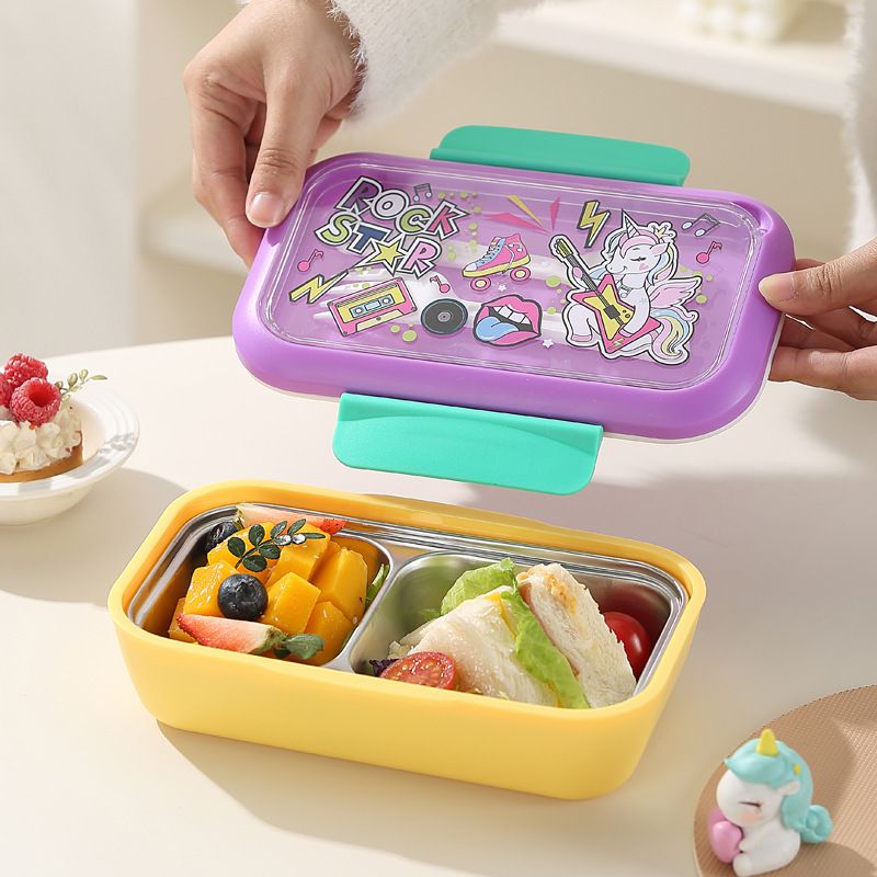 Wholesale 304 Stainless Steel Bento Lunch Box, Bento Style Food Box - 图片 2