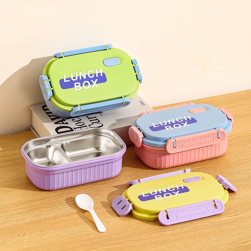 Wholesale 304 Stainless Steel Bento Lunch Box, for Meal Prep Brands