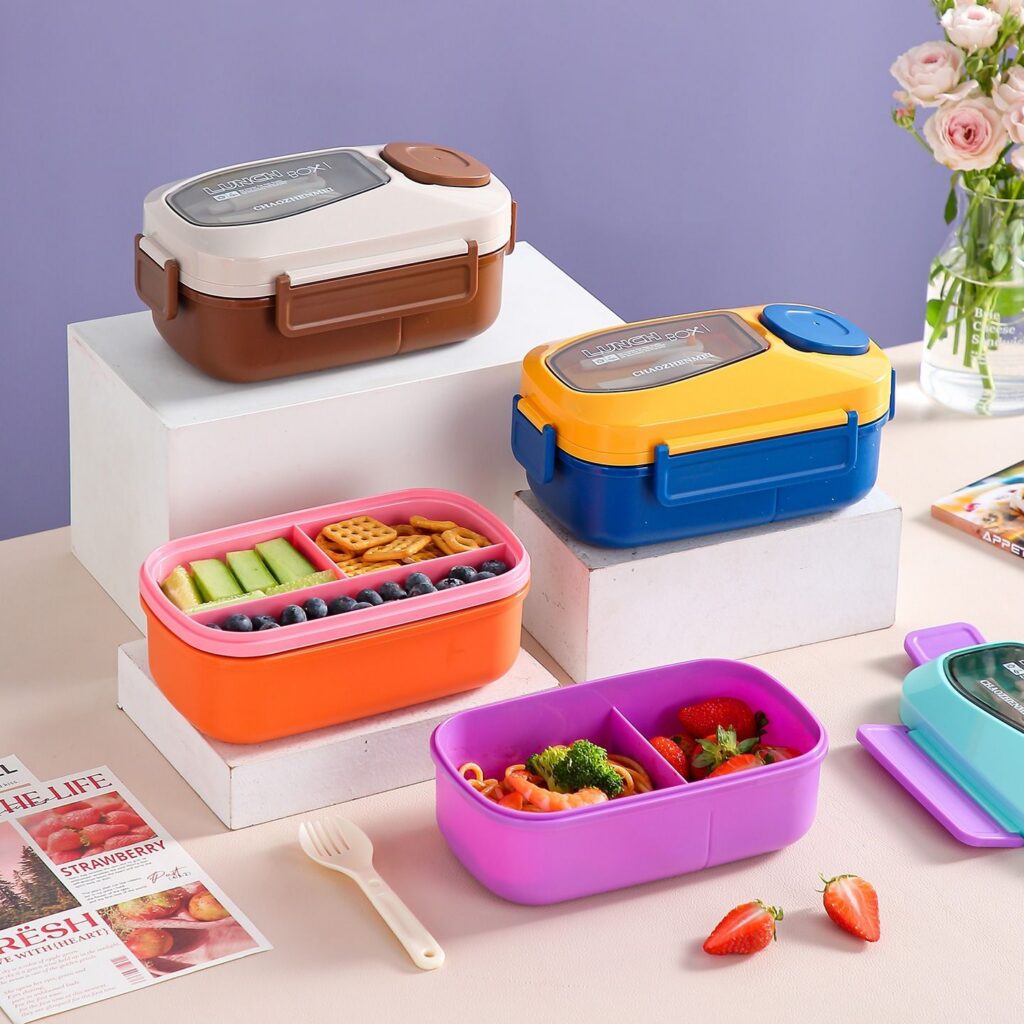 Wholesale 304 Stainless Steel Bento Lunch Box, Stackable Food Container