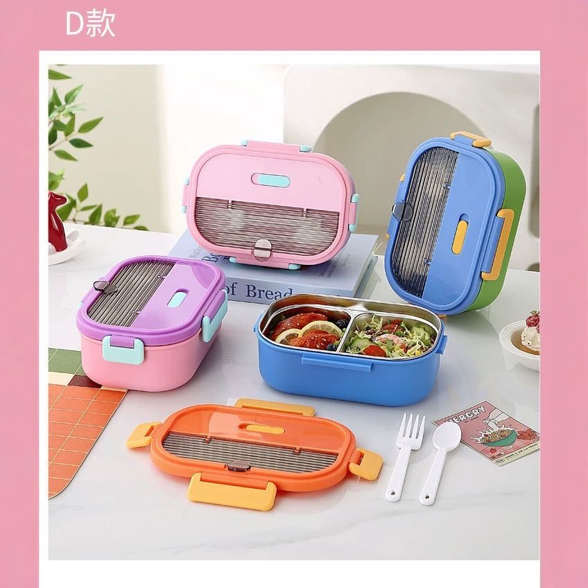 Wholesale 304 Stainless Steel Bento Lunch Box, Bento Style Food Box - 图片 3