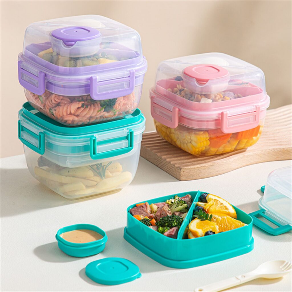 Wholesale PP+ Silicone Bento Lunch Box, for Kids and Students