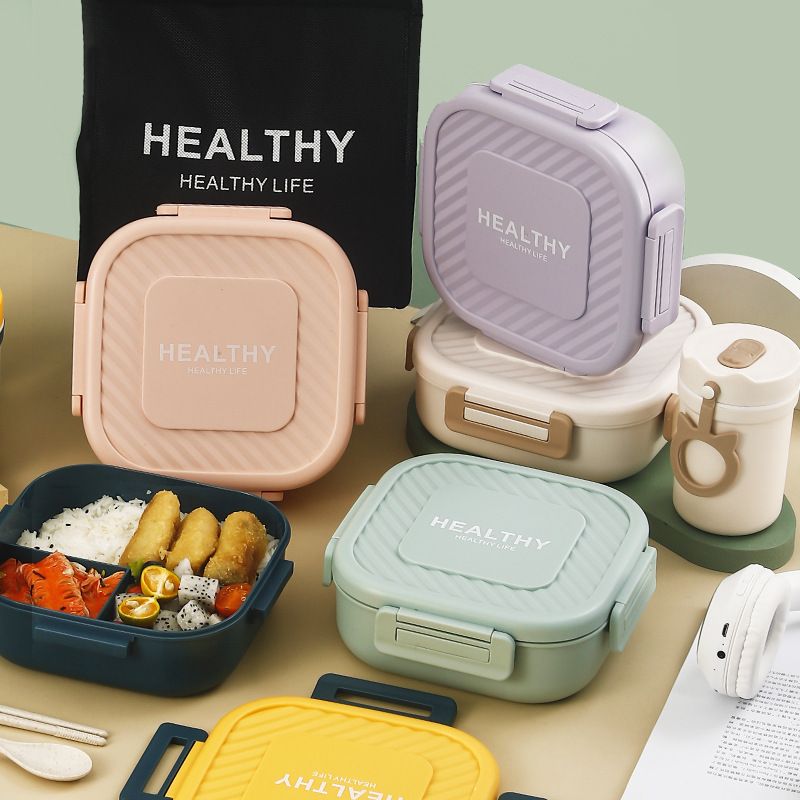 Wholesale Plastic Bento Lunch Box, Portable Meal Prep Container