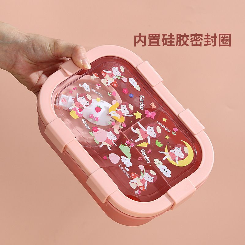 Wholesale Silicone Bento Lunch Box, Portable Meal Prep Container - 图片 2