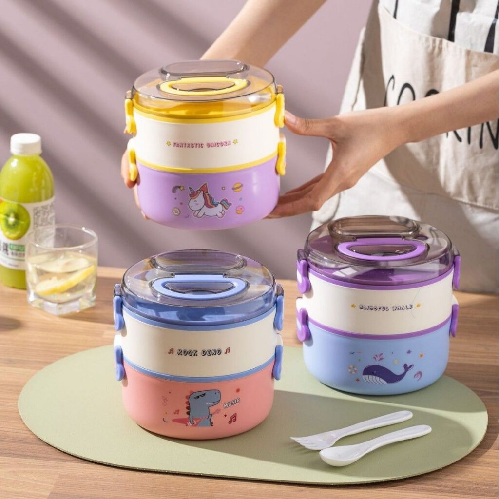 Wholesale Plastic Bento Lunch Box, Portable Meal Prep Container