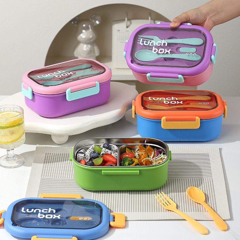 Wholesale 304 Stainless Steel Bento Lunch Box, Stackable Food Container - 图片 3
