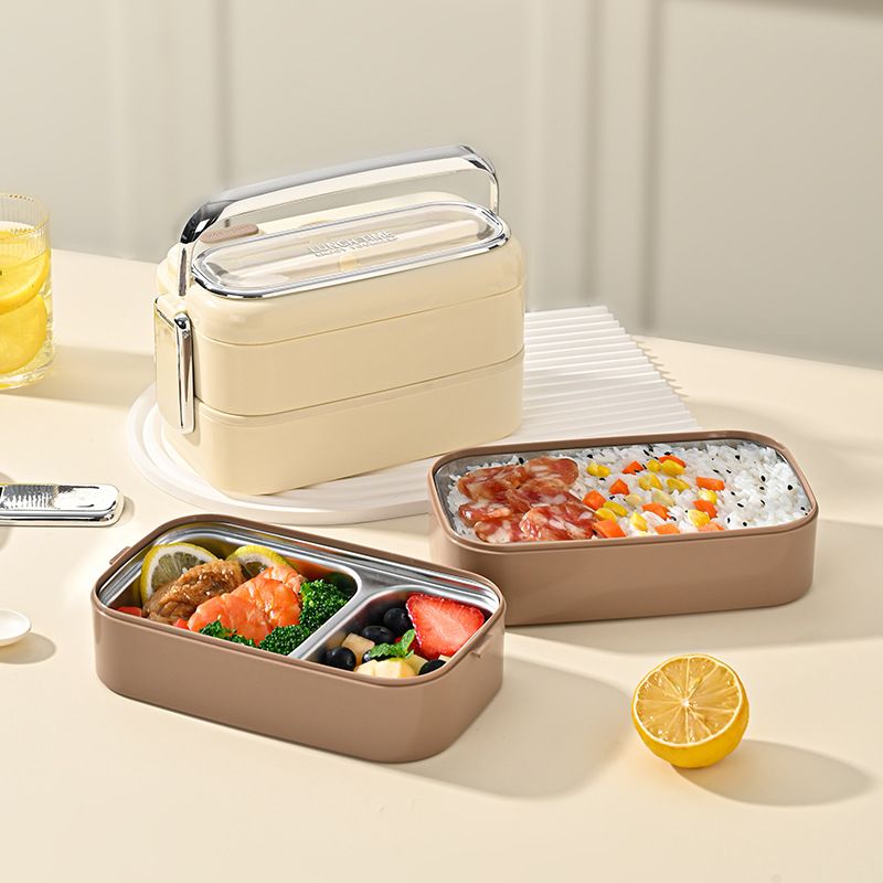 Wholesale 304 Stainless Steel Bento Lunch Box, Bento Style Food Box