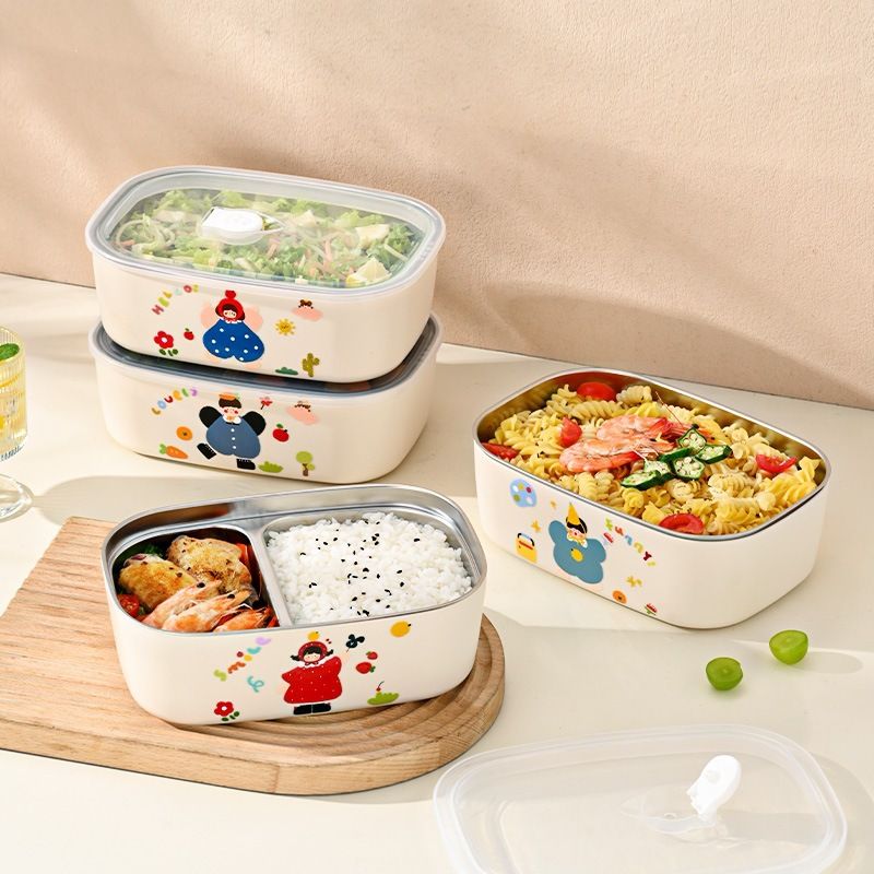 Wholesale 304 Stainless Steel Bento Lunch Box, Compartment