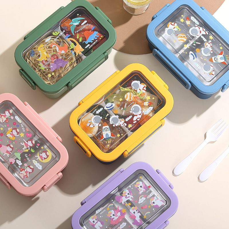 Wholesale 304 Stainless Steel Bento Lunch Box, Bento Style Food Box